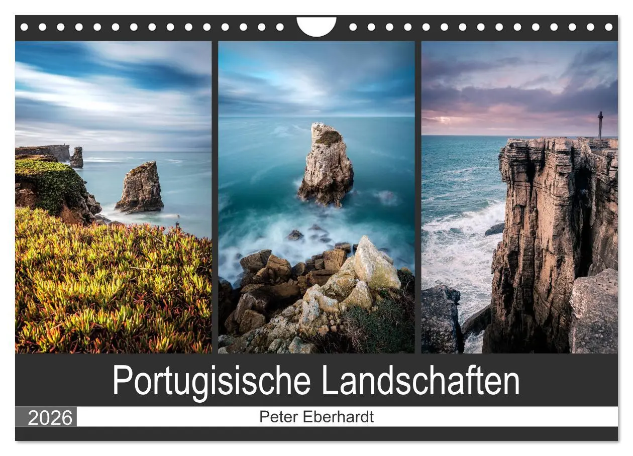 Cover: 9783457890585 | Portugisische Landschaften (Wandkalender 2026 DIN A4 quer),...