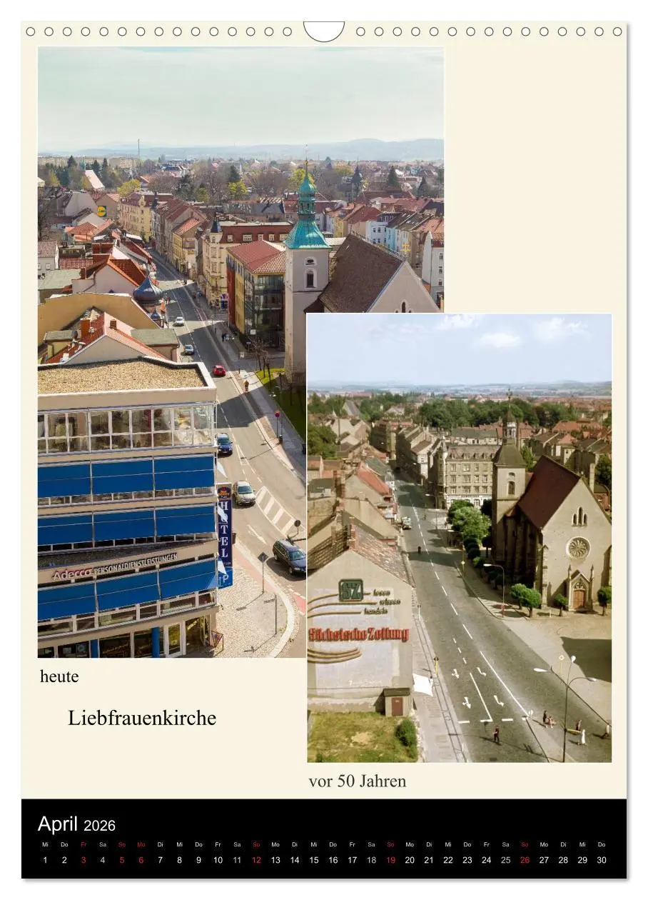 Bild: 9783516430585 | Bautzen vor 50 Jahren und heute (Wandkalender 2026 DIN A3 hoch),...