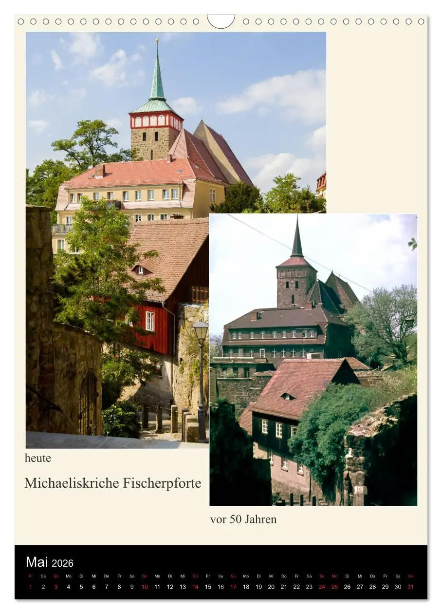 Bild: 9783516430585 | Bautzen vor 50 Jahren und heute (Wandkalender 2026 DIN A3 hoch),...