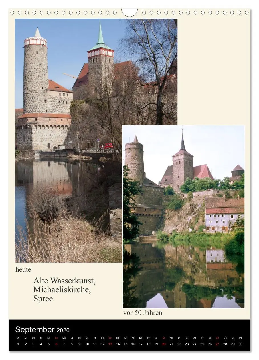 Bild: 9783516430585 | Bautzen vor 50 Jahren und heute (Wandkalender 2026 DIN A3 hoch),...