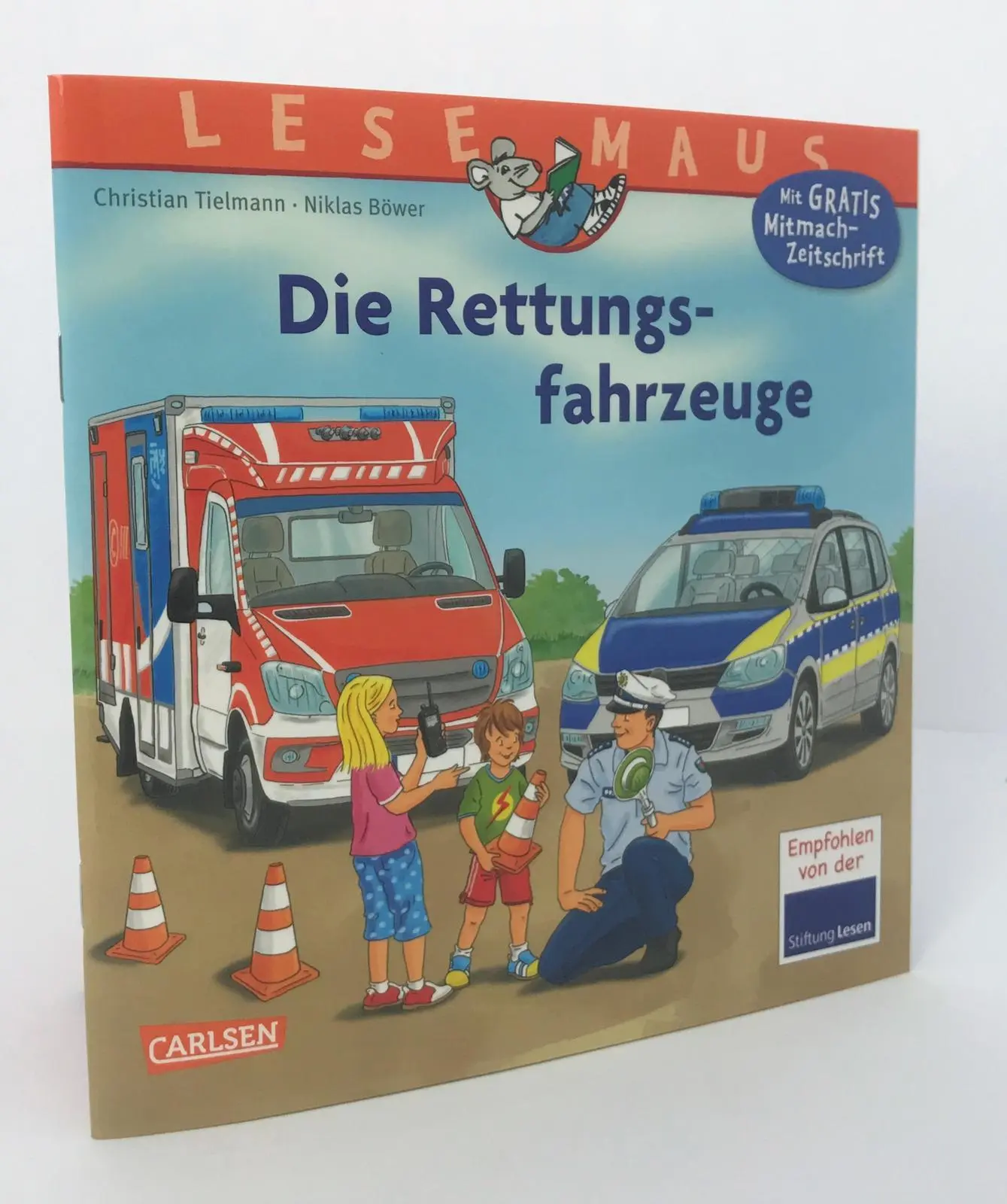 Bild: 9783551080585 | LESEMAUS 158: Die Rettungsfahrzeuge | Christian Tielmann | Taschenbuch