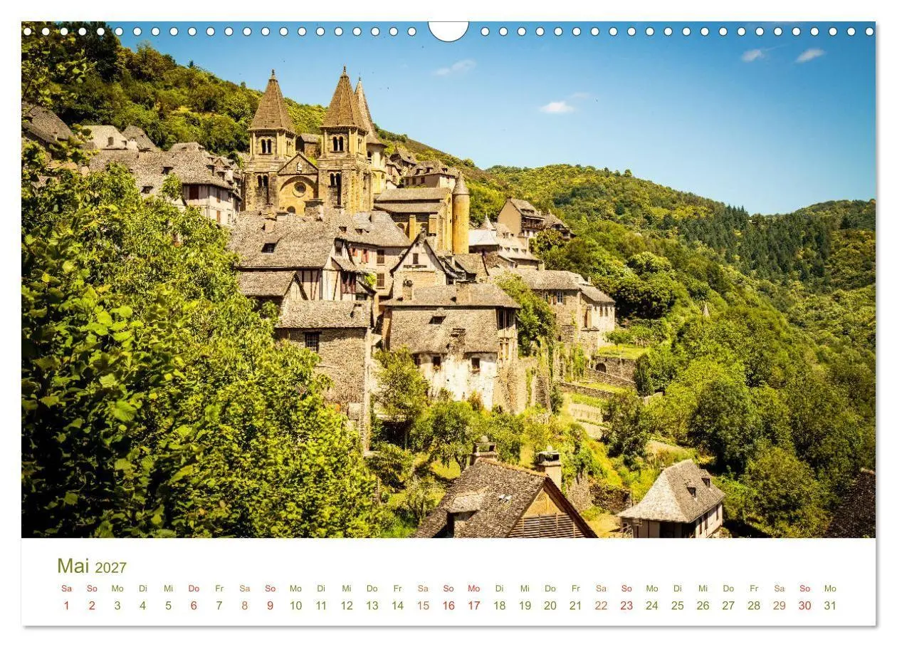 Bild: 9783569830585 | Malerisches Frankreich (Wandkalender 2027 DIN A3 quer), CALVENDO...