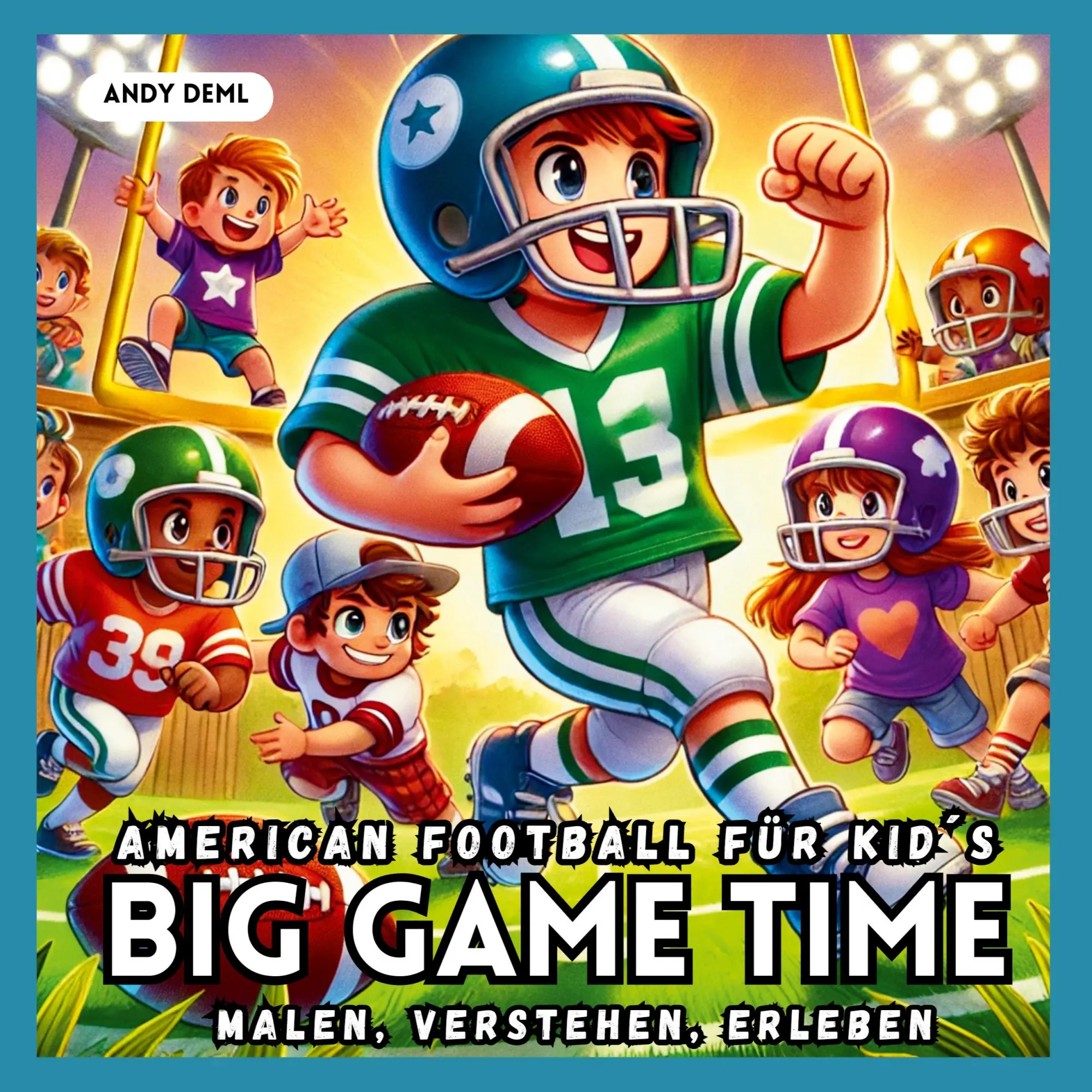 Cover: 9783759220585 | BIG GAME TIME - American Football für Kid´s | Andy Deml | Taschenbuch