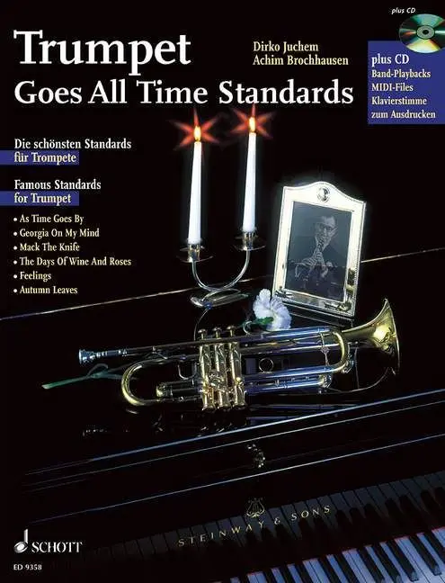 Cover: 9790001130585 | Trumpet goes All Time Standard | Dirko Juchem (u. a.) | Buch + CD