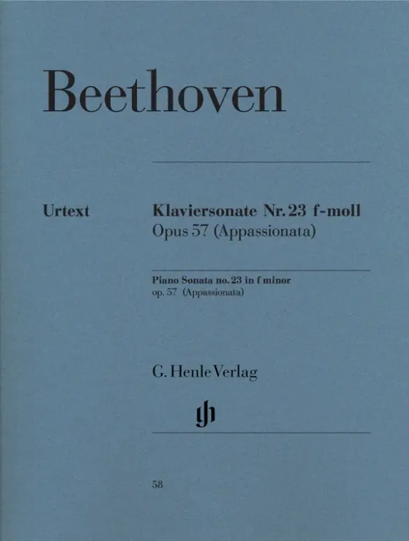 Cover: 9790201800585 | Ludwig van Beethoven - Klaviersonate Nr. 23 f-moll op. 57...