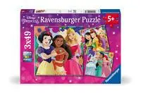Cover: 4005555010685 | Kinderpuzzle 3x49 Teile - Disney Prinzessinnen - Girl Power! | Spiel