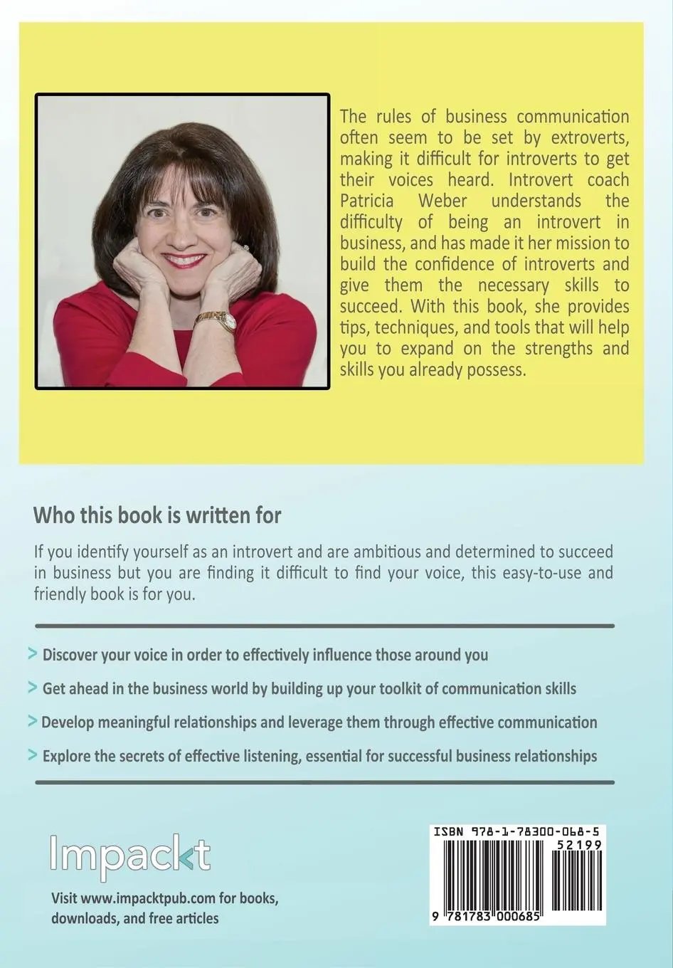 Rückseite: 9781783000685 | Communication Toolkit for Introverts | Patricia Weber | Taschenbuch