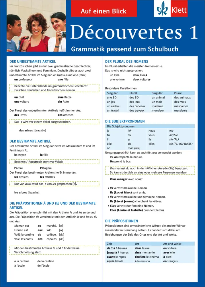 Cover: 9783129260685 | Auf einen Blick: Grammatik passend zum Schulbuch | Eric Pajot | Buch