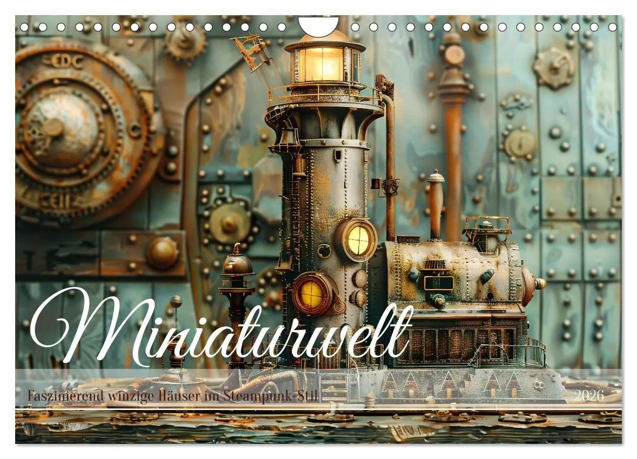 Cover: 9783457330685 | Miniaturwelt Faszinierend winzige Häuser im Steampunk-Stil...