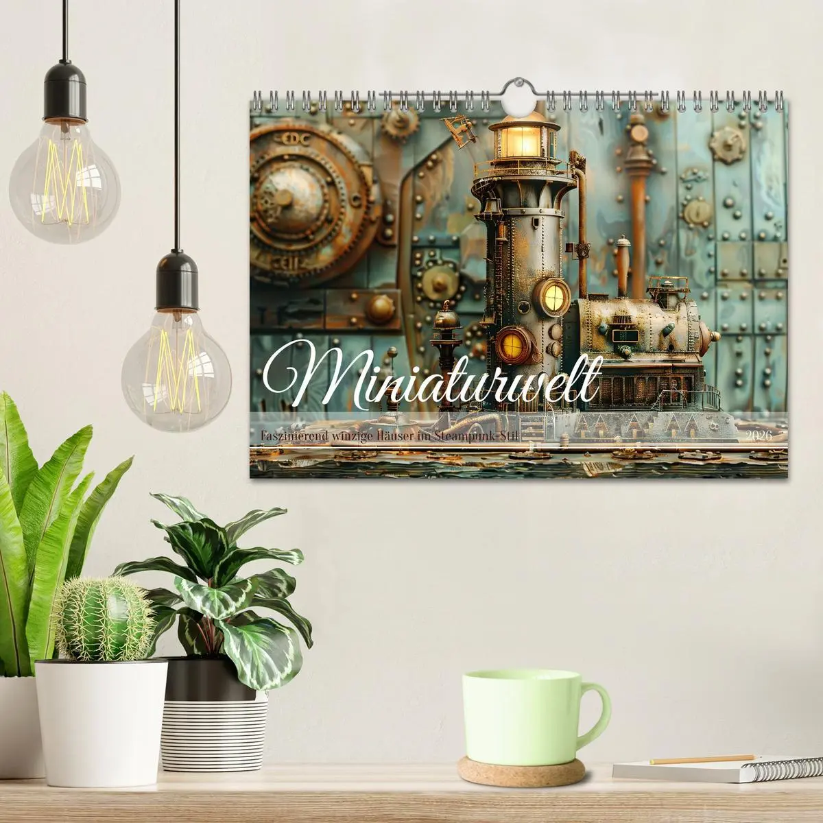 Bild: 9783457330685 | Miniaturwelt Faszinierend winzige Häuser im Steampunk-Stil...