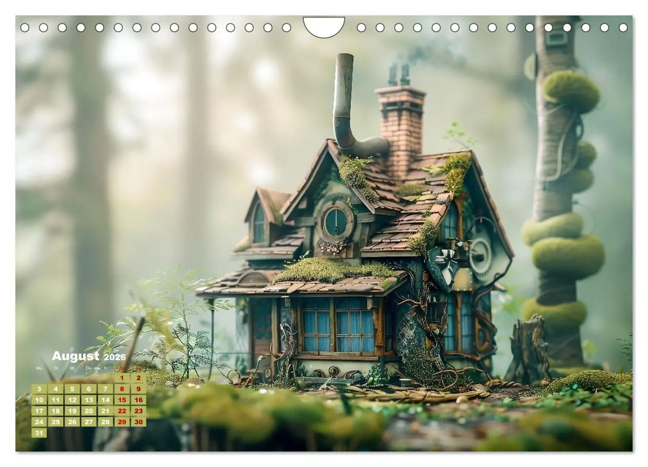 Bild: 9783457330685 | Miniaturwelt Faszinierend winzige Häuser im Steampunk-Stil...