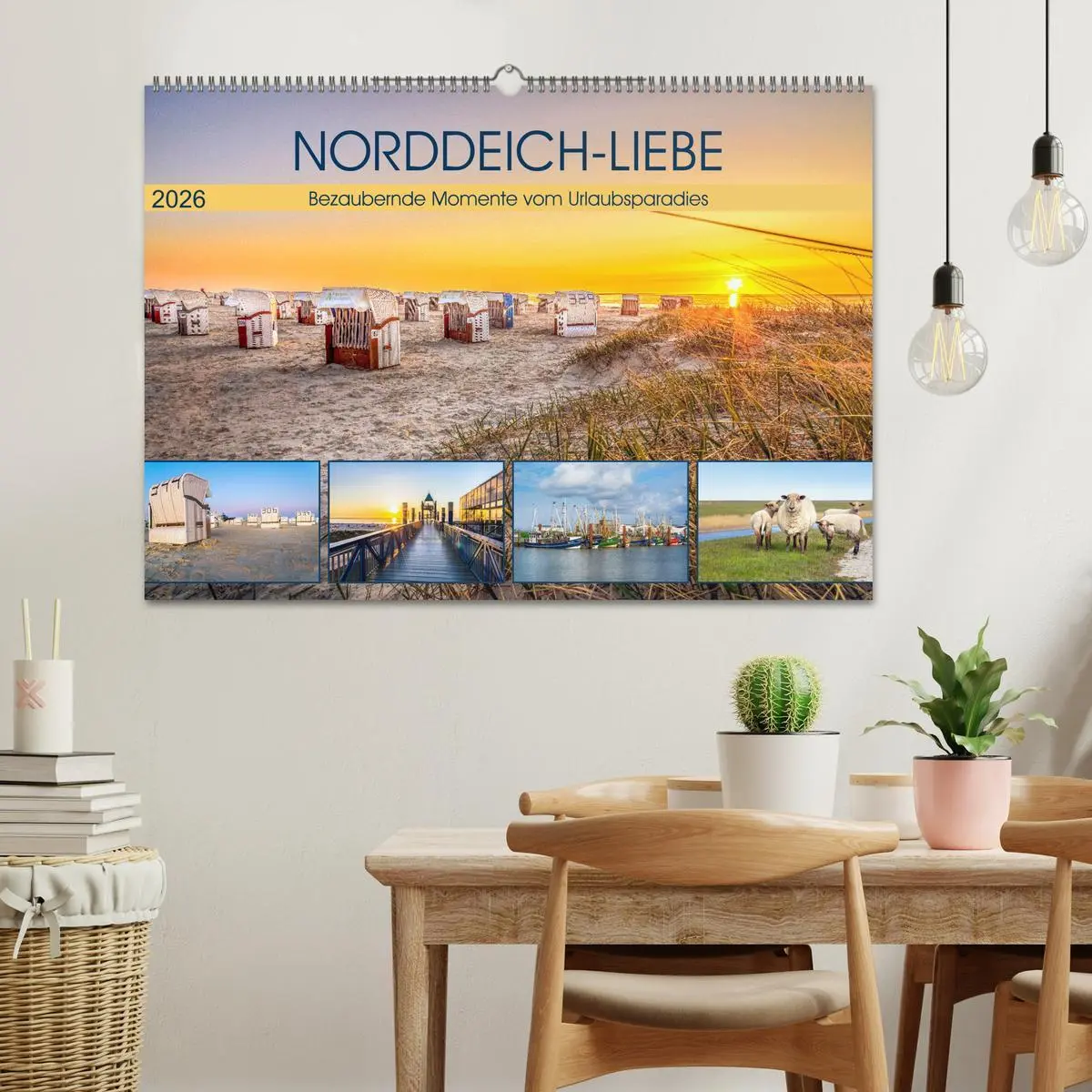 Bild: 9783457640685 | NORDDEICH-LIEBE (Wandkalender 2026 DIN A2 quer), CALVENDO...