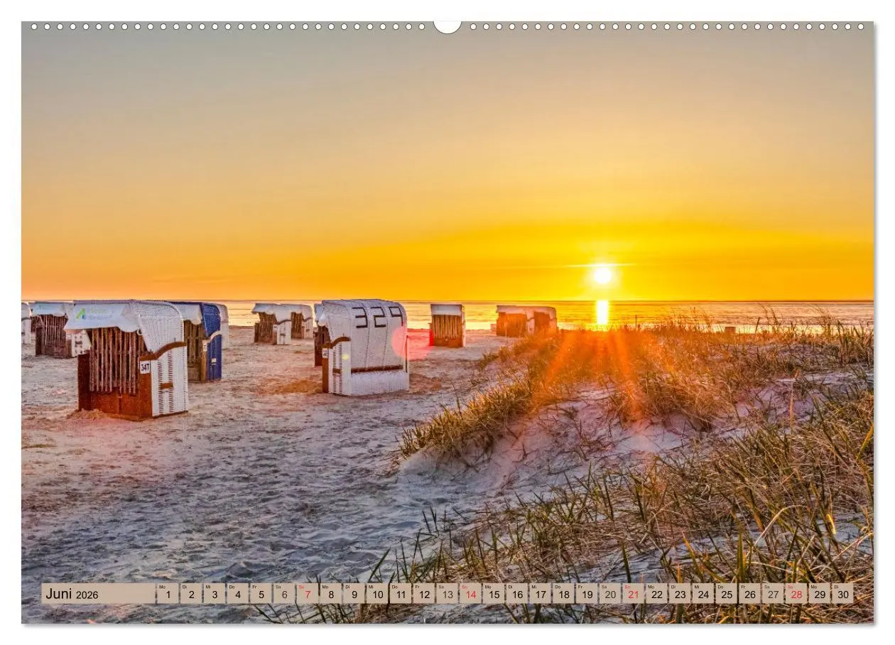 Bild: 9783457640685 | NORDDEICH-LIEBE (Wandkalender 2026 DIN A2 quer), CALVENDO...