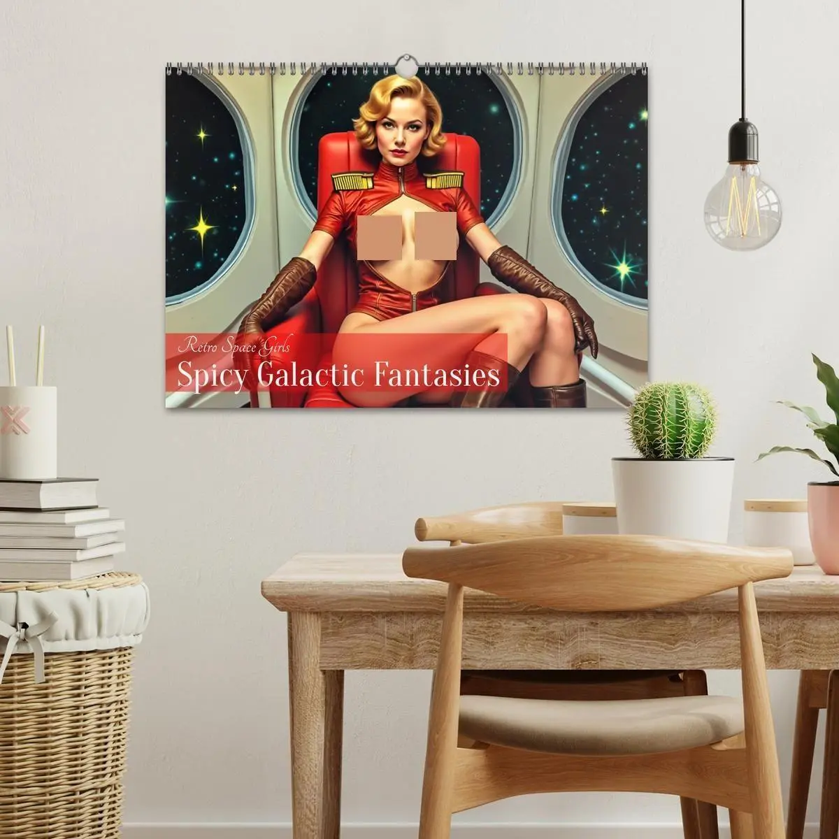 Bild: 9783516660685 | Retro Space Girls - Spicy Galactic Fantasies (Wandkalender 2026 DIN...