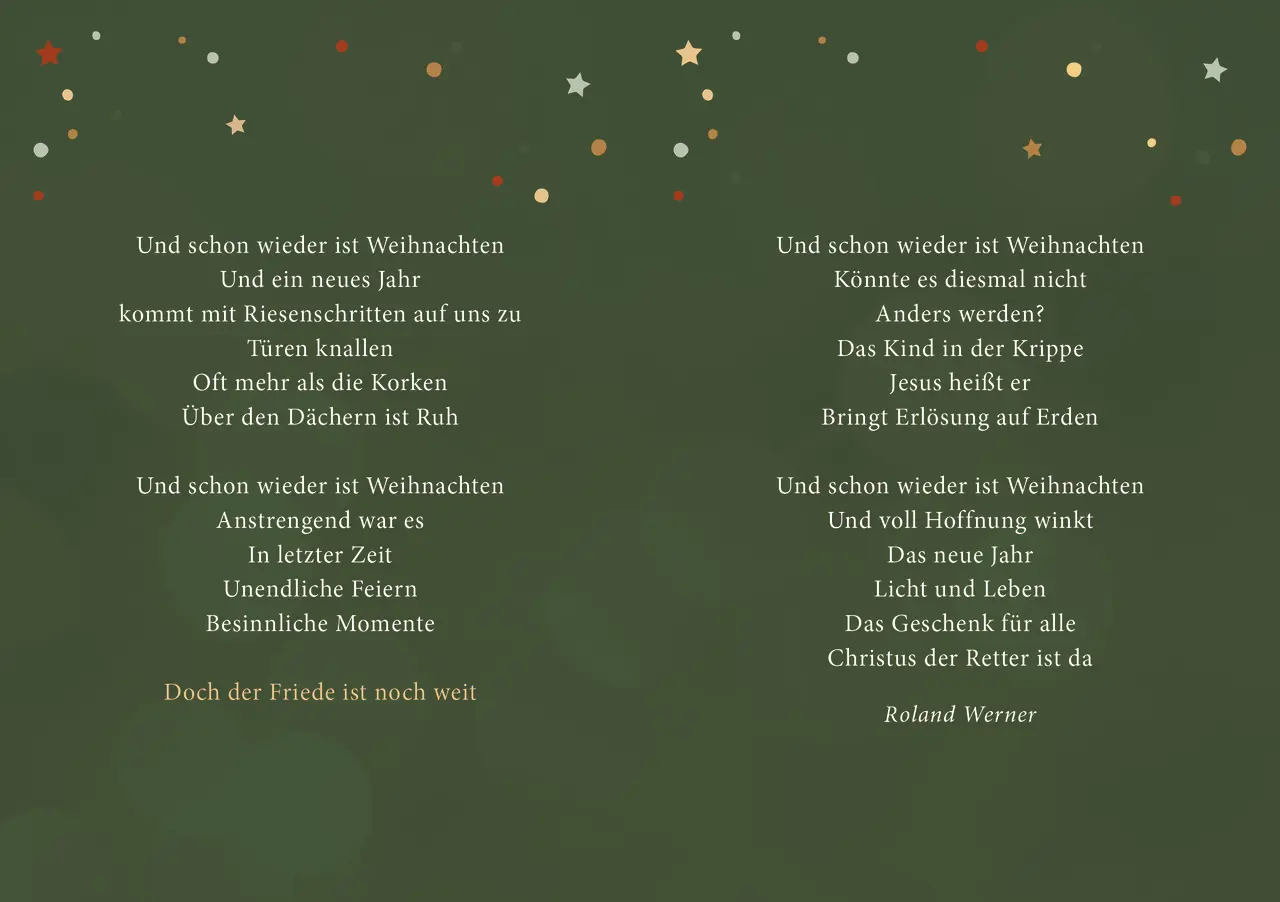 Bild: 9783761570685 | Segenspost zu Weihnachten | Birgit Schubert | Broschüre | geheftet