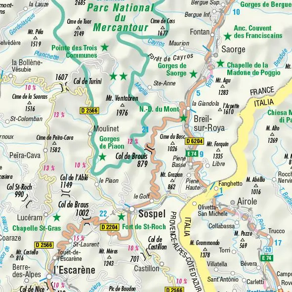 Bild: 9783965990685 | FolyMaps Motorradkarten Frankreich Süd | (Land-)Karte | SET | Deutsch
