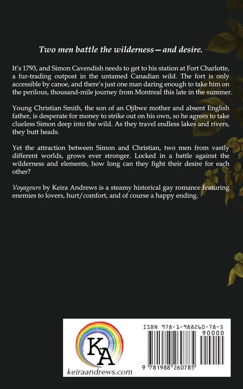 Rückseite: 9781988260785 | Voyageurs | Keira Andrews | Taschenbuch | Kartoniert / Broschiert