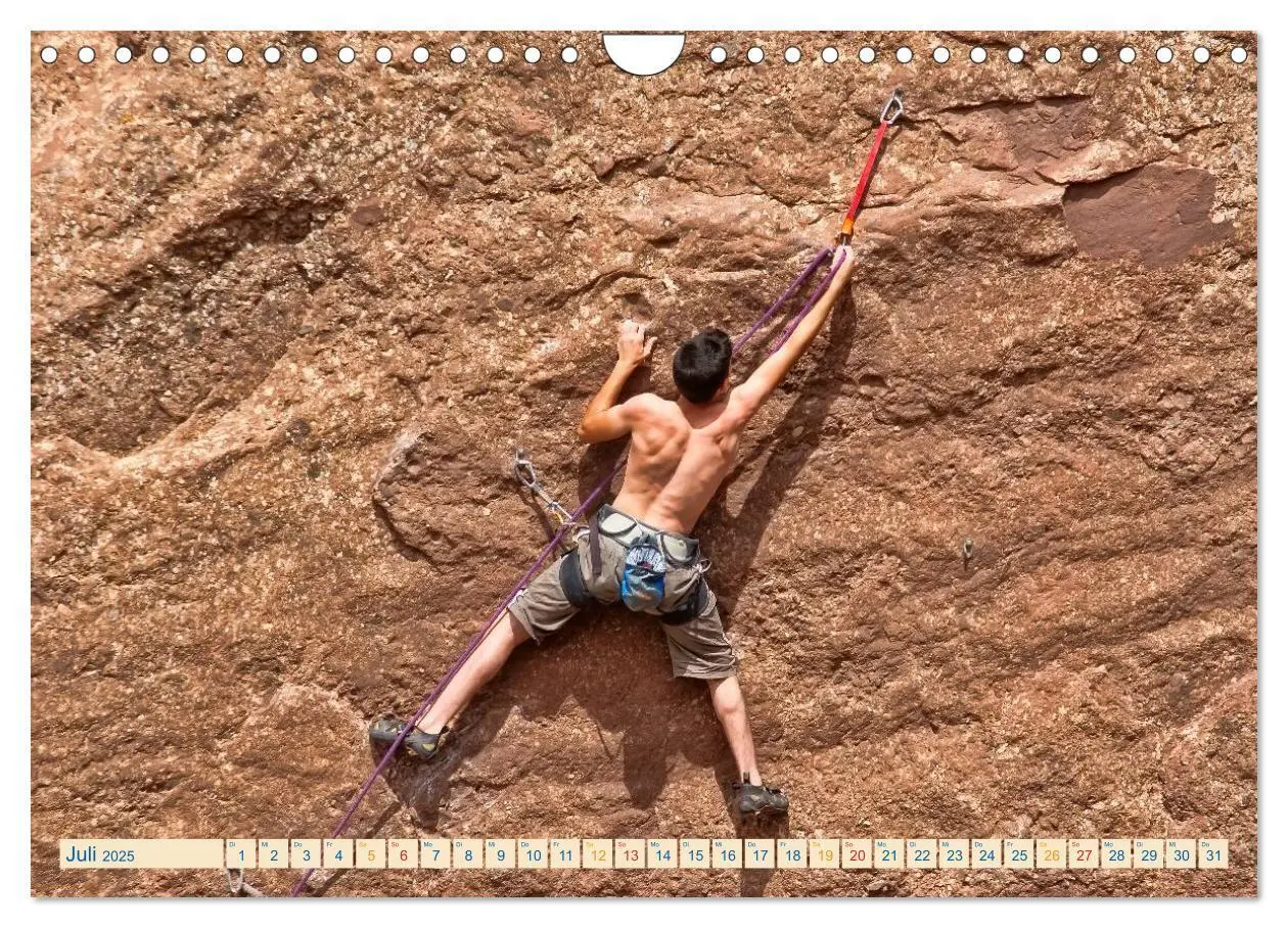 Bild: 9783435470785 | Bergsteigen und Klettern (Wandkalender 2025 DIN A4 quer), CALVENDO...