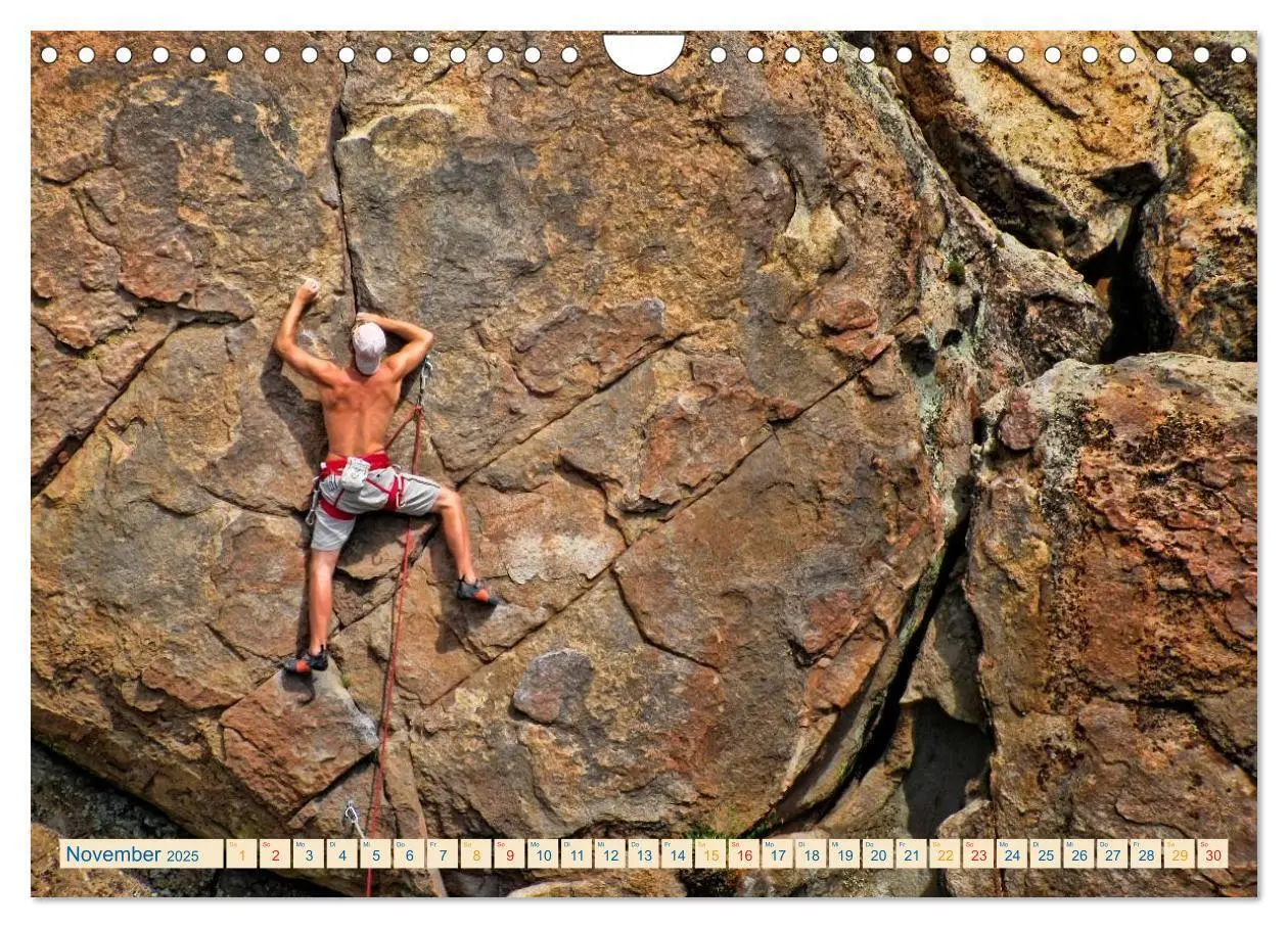 Bild: 9783435470785 | Bergsteigen und Klettern (Wandkalender 2025 DIN A4 quer), CALVENDO...
