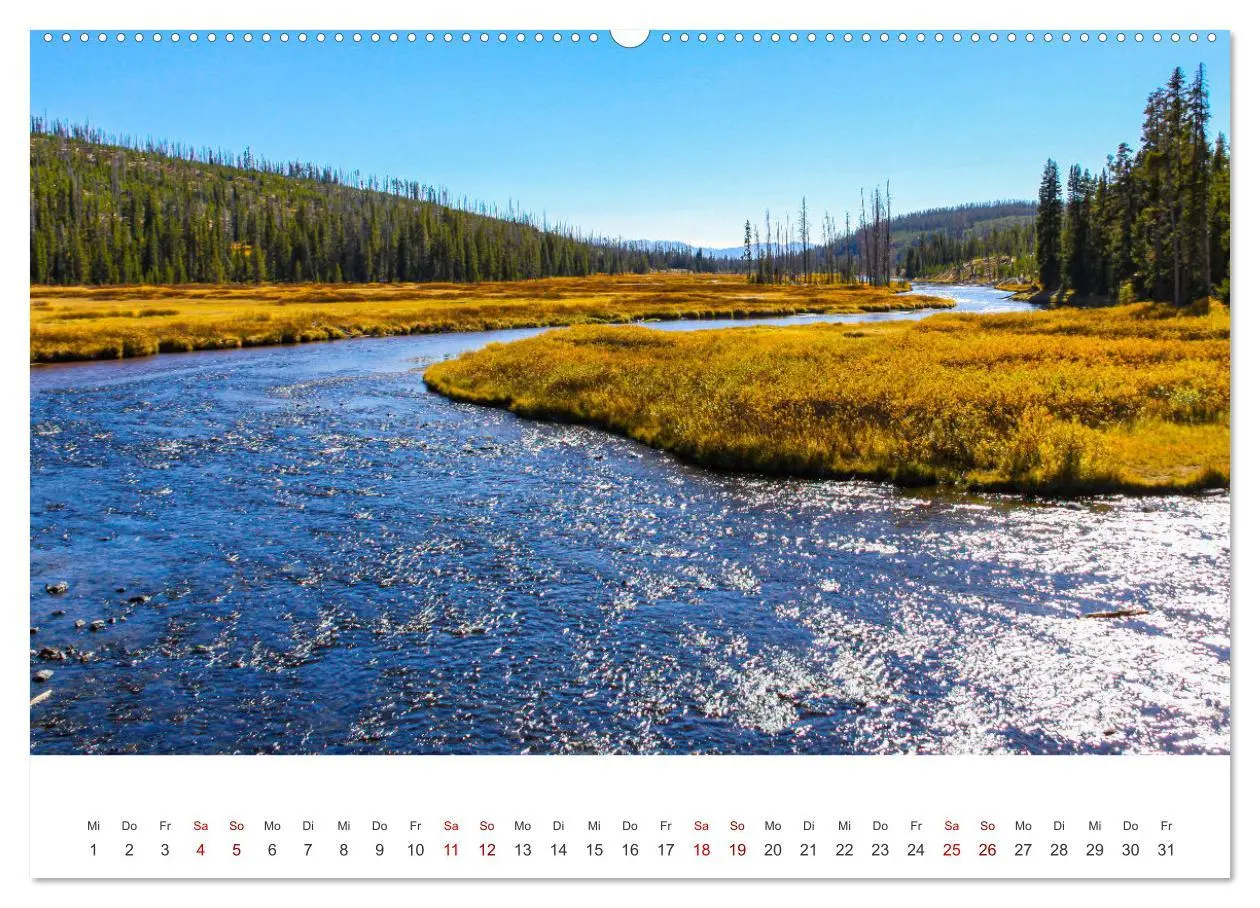 Bild: 9783457630785 | Im Farbenspiel des Yellowstone Natl. Park (Wandkalender 2026 DIN A2...
