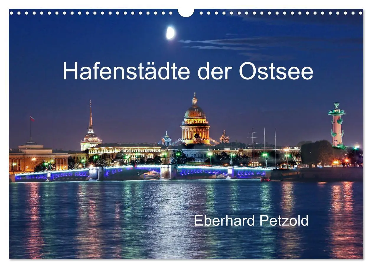 Cover: 9783457940785 | Hafenstädte der Ostsee (Wandkalender 2026 DIN A3 quer), CALVENDO...
