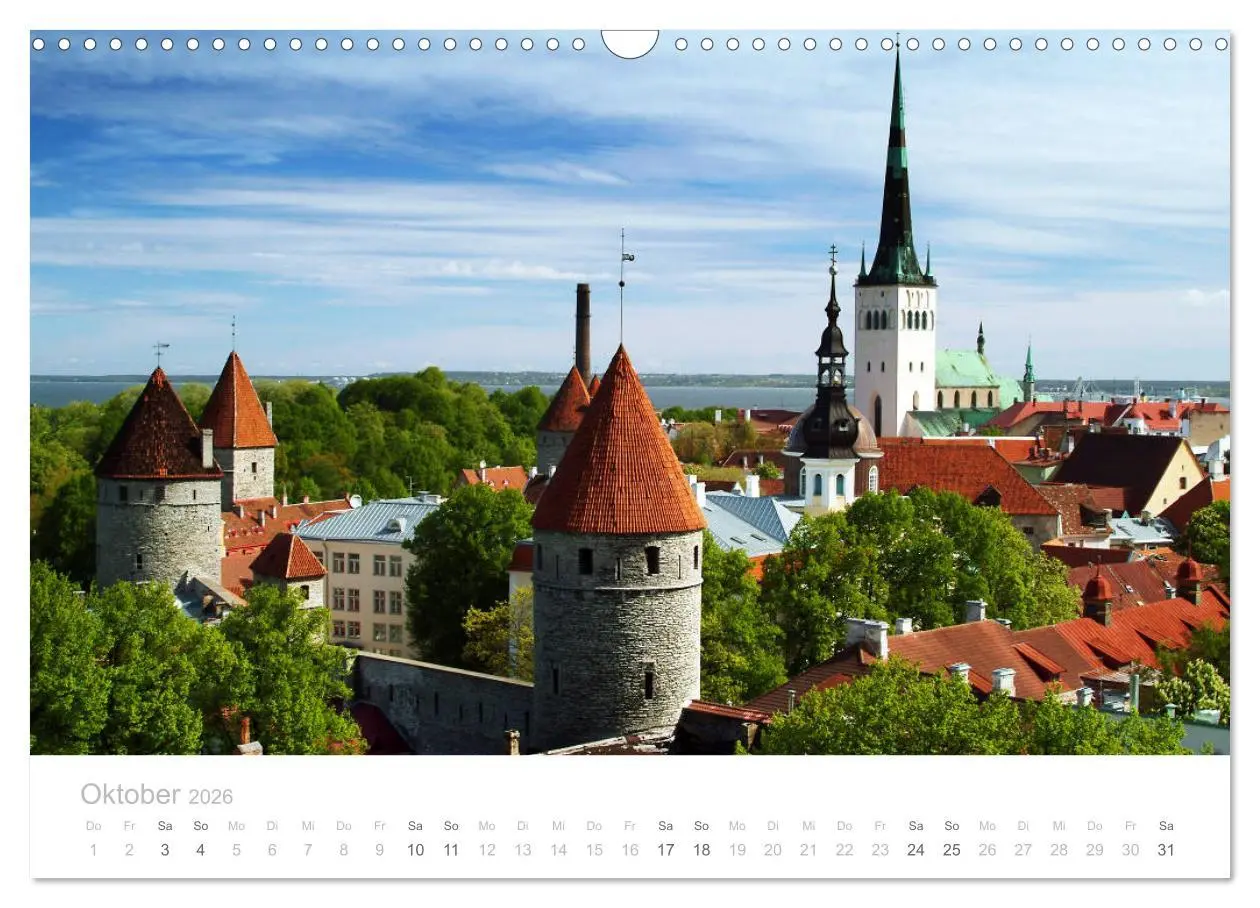 Bild: 9783457940785 | Hafenstädte der Ostsee (Wandkalender 2026 DIN A3 quer), CALVENDO...