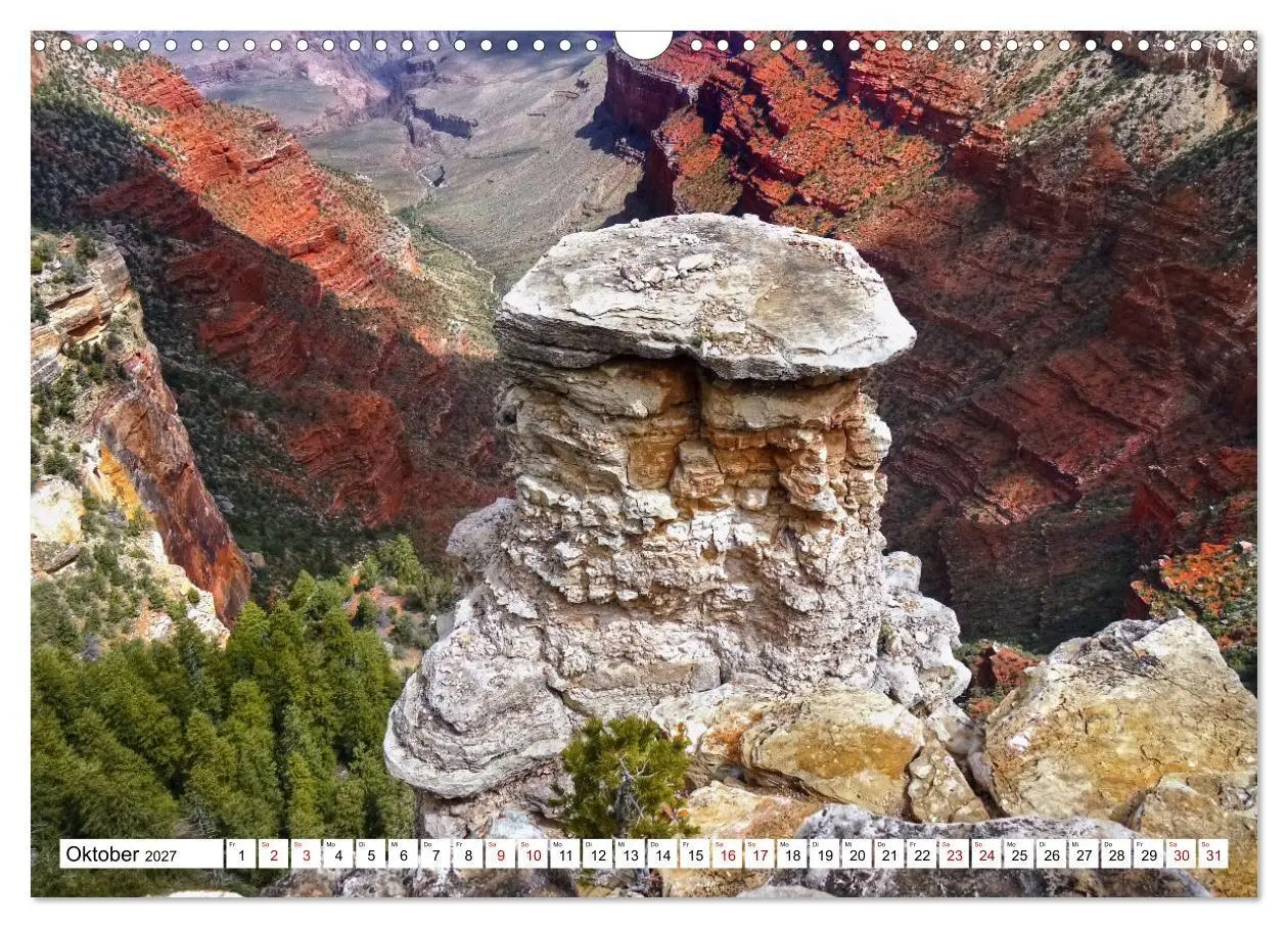 Bild: 9783569290785 | Grand Canyon, Nationalpark (Wandkalender 2027 DIN A3 quer),...
