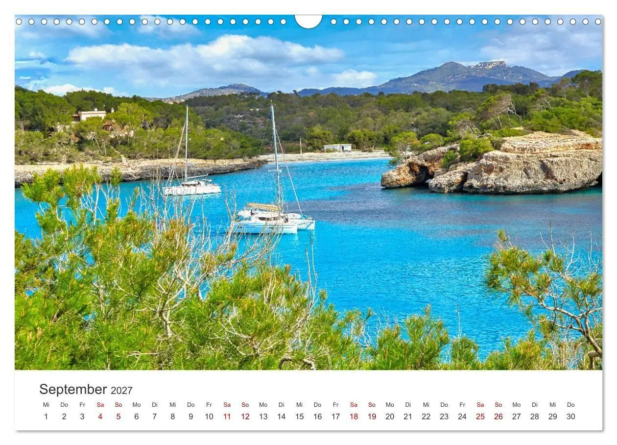 Bild: 9783569500785 | Mallorca Traumhafte Insel (Wandkalender 2027 DIN A3 quer), CALVENDO...