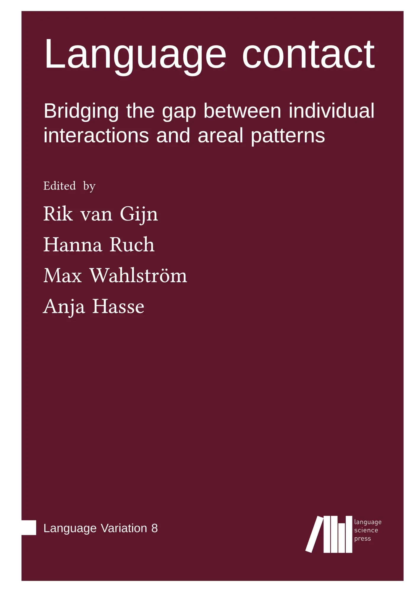Cover: 9783985540785 | Language contact | Rik van Gijn (u. a.) | Buch | Englisch | 2023