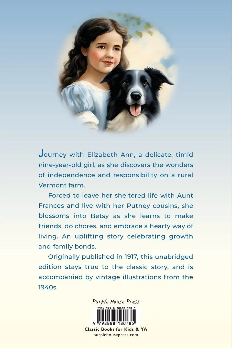 Rückseite: 9798888180785 | Understood Betsy (Golden Age Library) | Dorothy Canfield Fisher | Buch