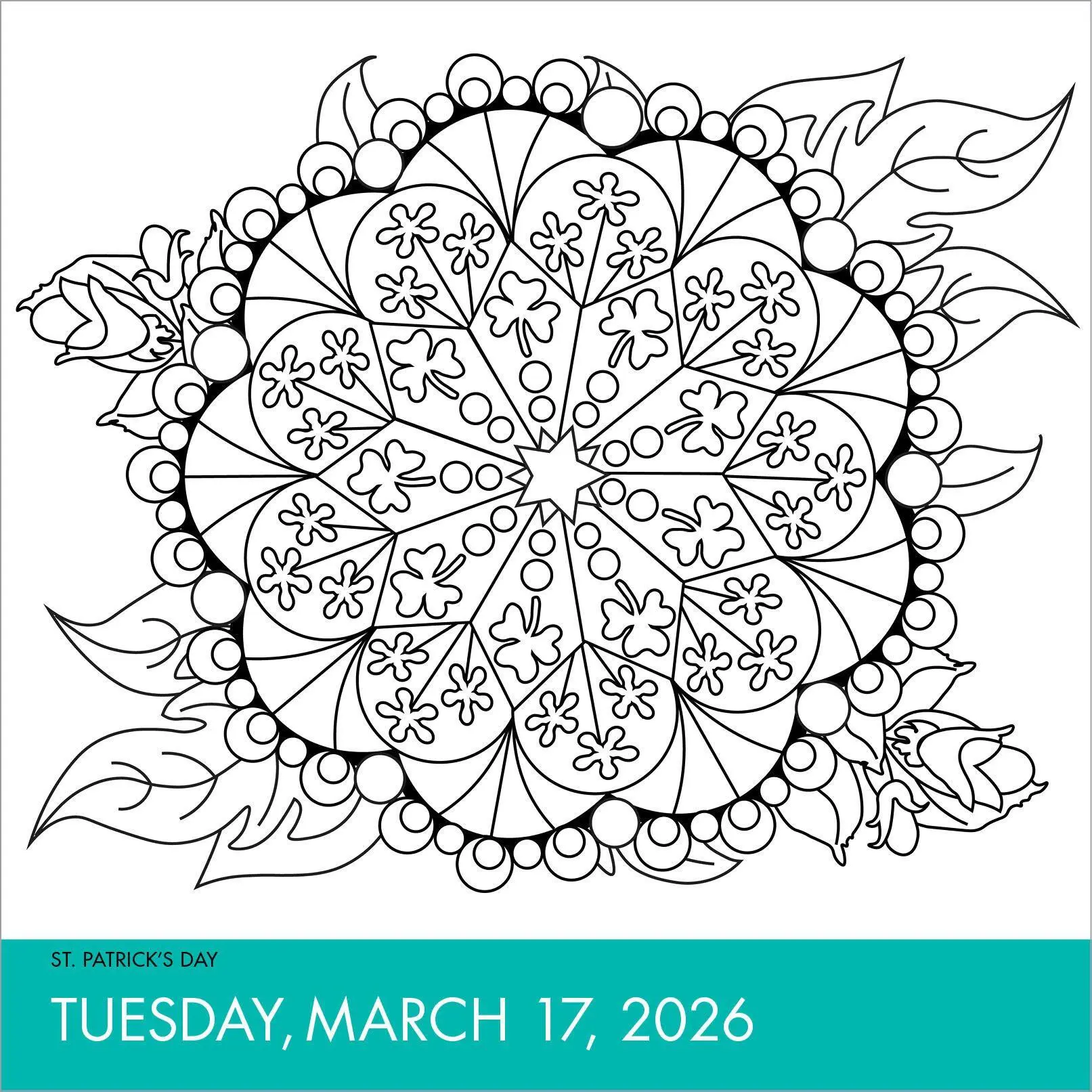 Bild: 9781523530885 | Calm Coloring Page-A-Day(r) Calendar 2026 | Workman Calendars | 2026