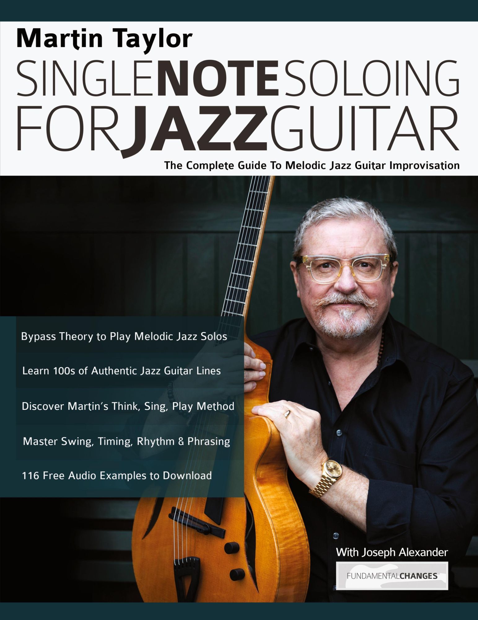 Cover: 9781789330885 | Martin Taylor Single Note Soloing For Jazz Guitar | Taylor (u. a.)