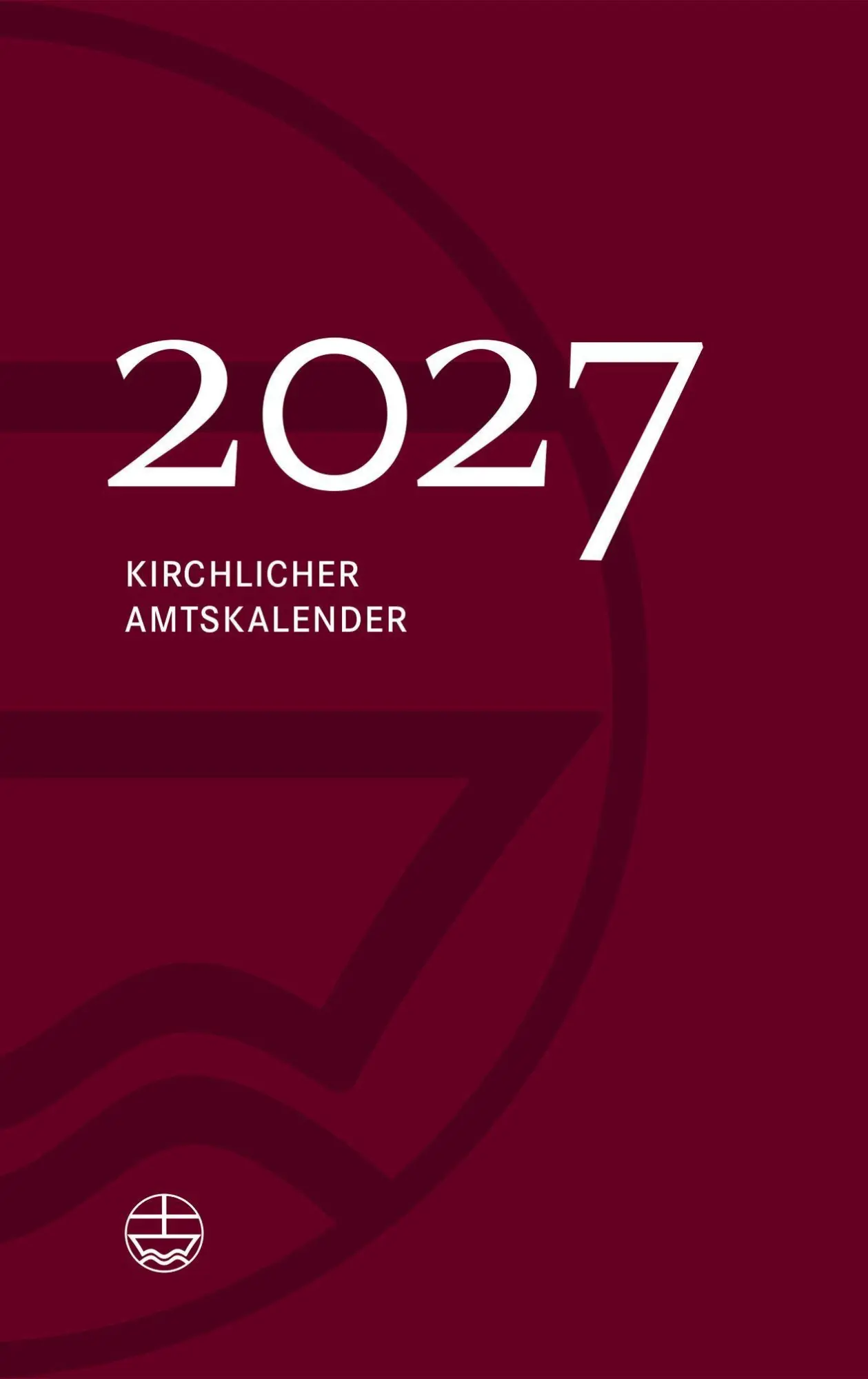 Cover: 9783374080885 | Kirchlicher Amtskalender 2027 - rot | Jörg Neijenhuis | Taschenbuch