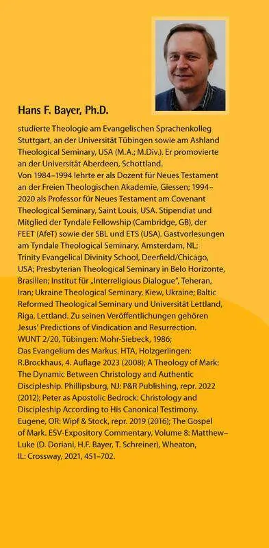 Bild: 9783417020885 | Der Erste Petrusbrief | Hans Bayer | Buch | 644 S. | Deutsch | 2026