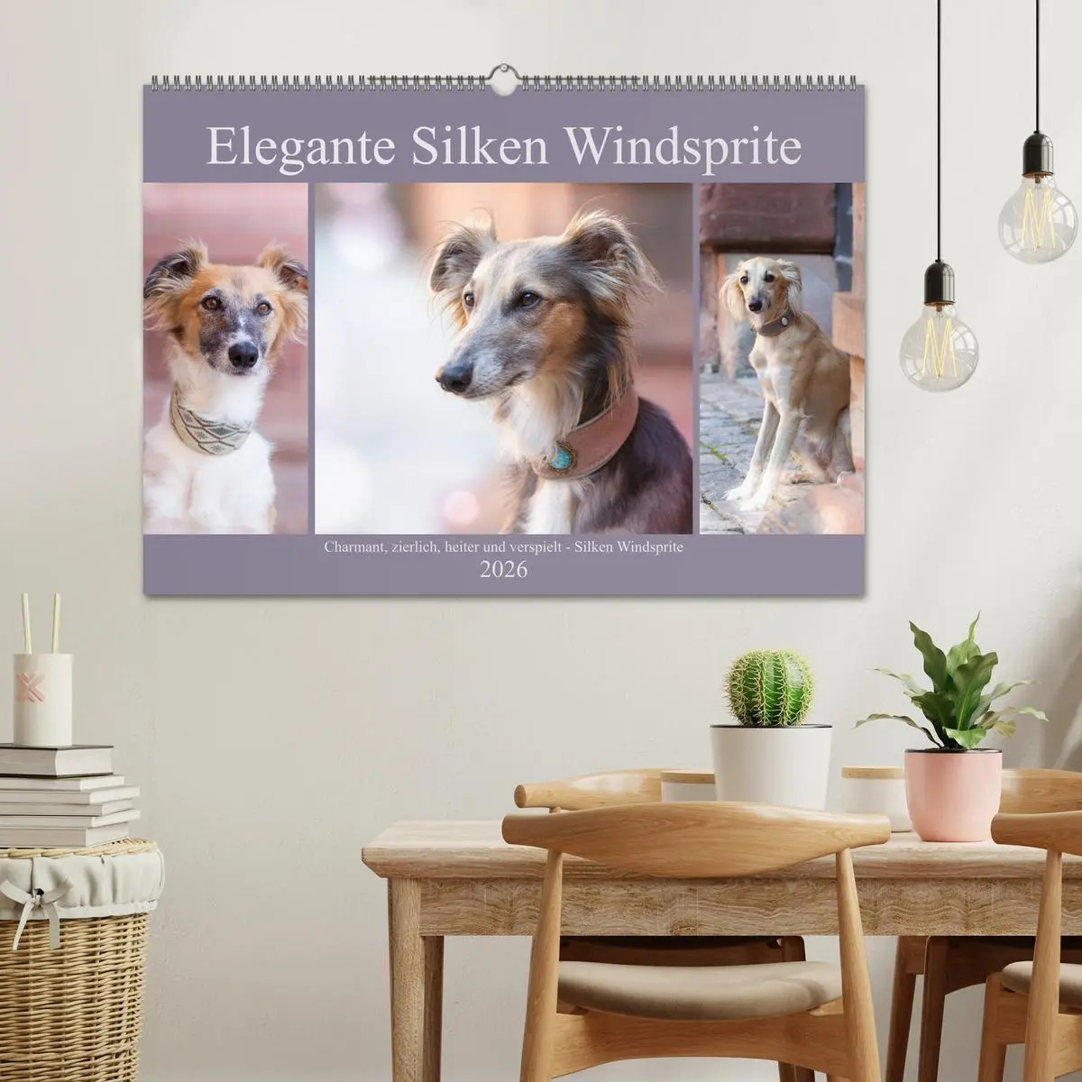 Bild: 9783457790885 | Elegante Silken Windsprite (Wandkalender 2026 DIN A2 quer),...