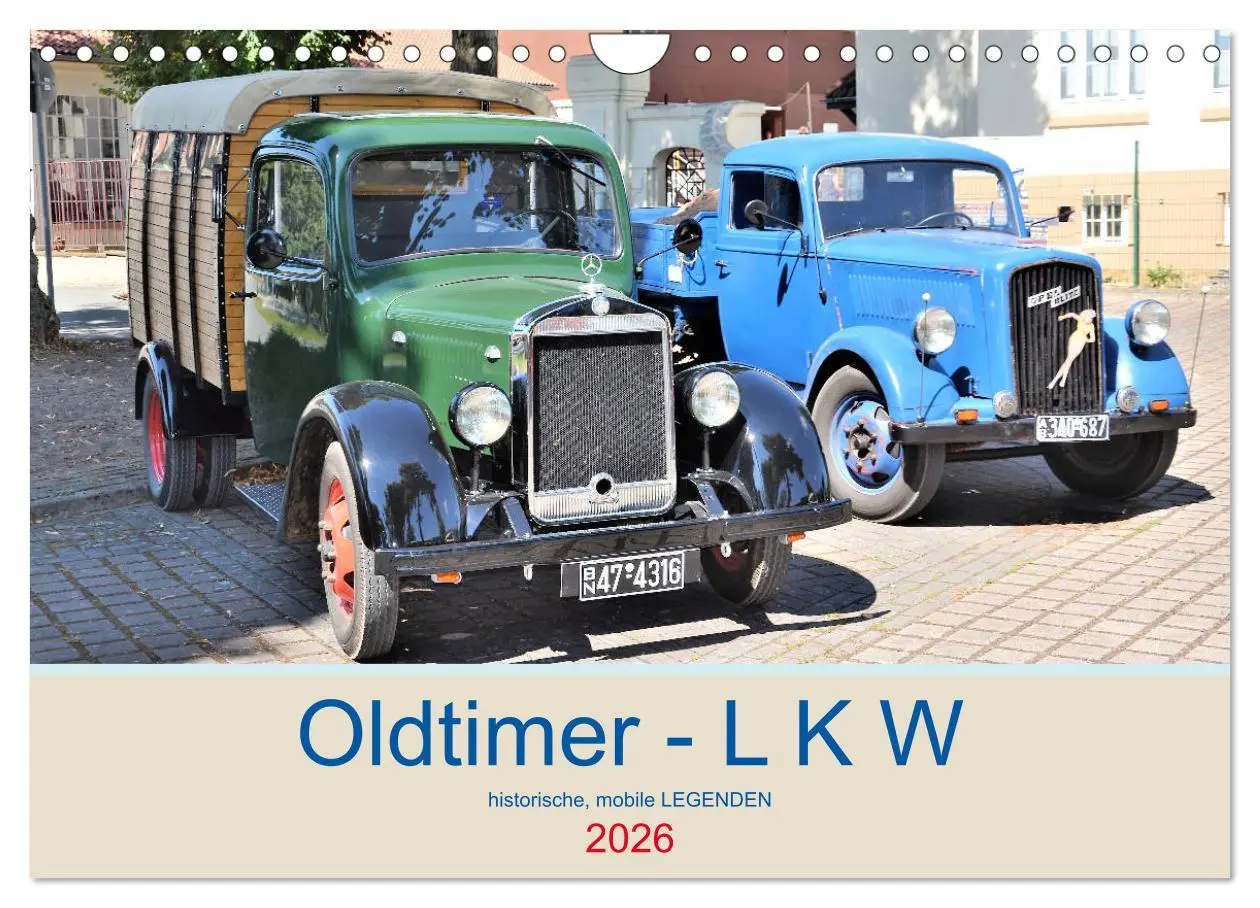 Cover: 9783457930885 | Oldtimer - L K W (Wandkalender 2026 DIN A4 quer), CALVENDO...