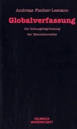 Cover: 9783934730885 | Globalverfassung | Andreas Fischer-Lescano | Buch | Gebunden | Deutsch
