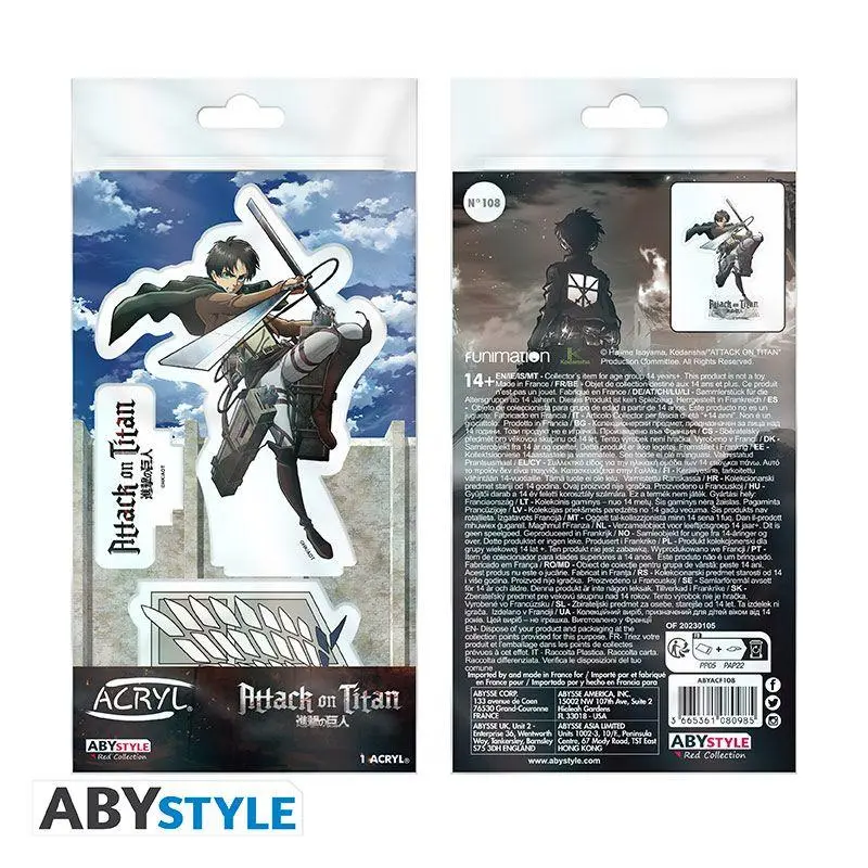 Bild: 3665361080985 | ATTACK ON TITAN - Acryl® - S3 Eren | Deutsch | 2025 | ABYSSE CORP SAS