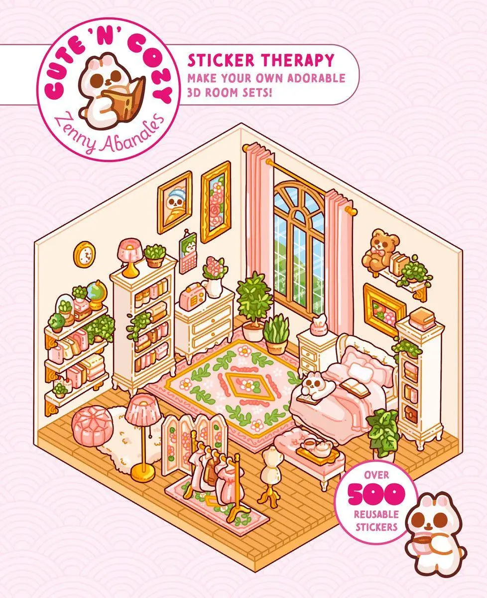 Cover: 9781837760985 | Cute 'n' Cozy Sticker Therapy | Taschenbuch | Englisch | 2025
