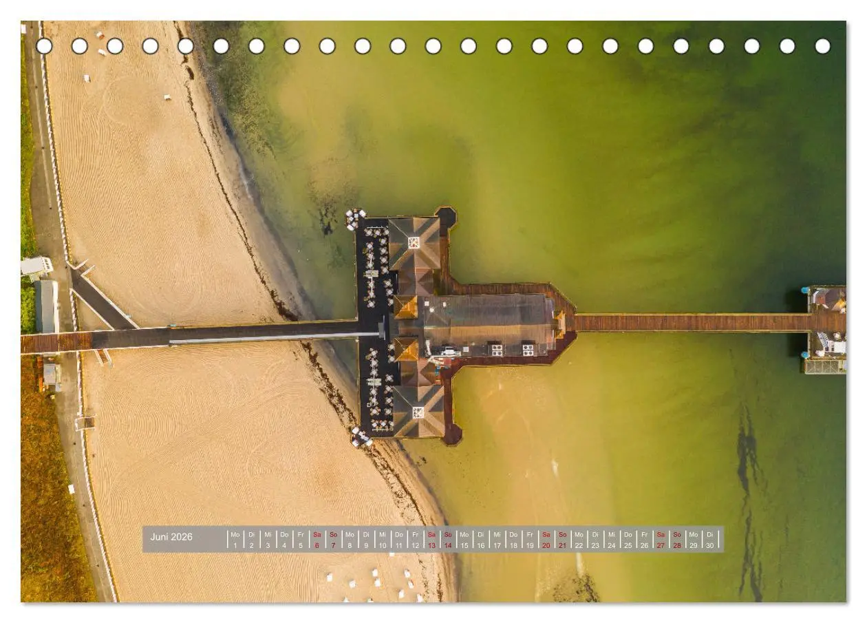 Bild: 9783457540985 | Die Ostsee von oben, Mecklenburg-Vorpommern (Tischkalender 2026 DIN...