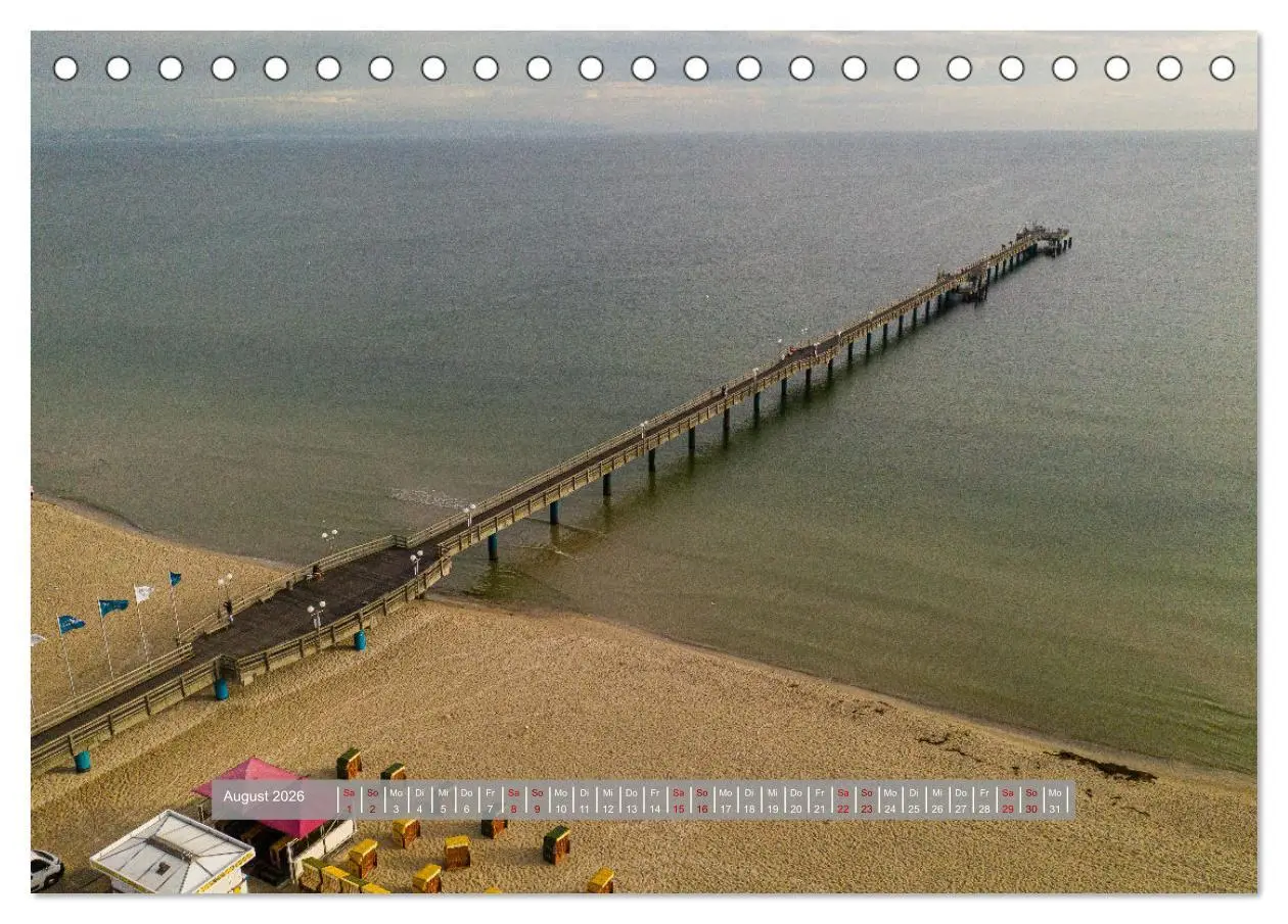 Bild: 9783457540985 | Die Ostsee von oben, Mecklenburg-Vorpommern (Tischkalender 2026 DIN...