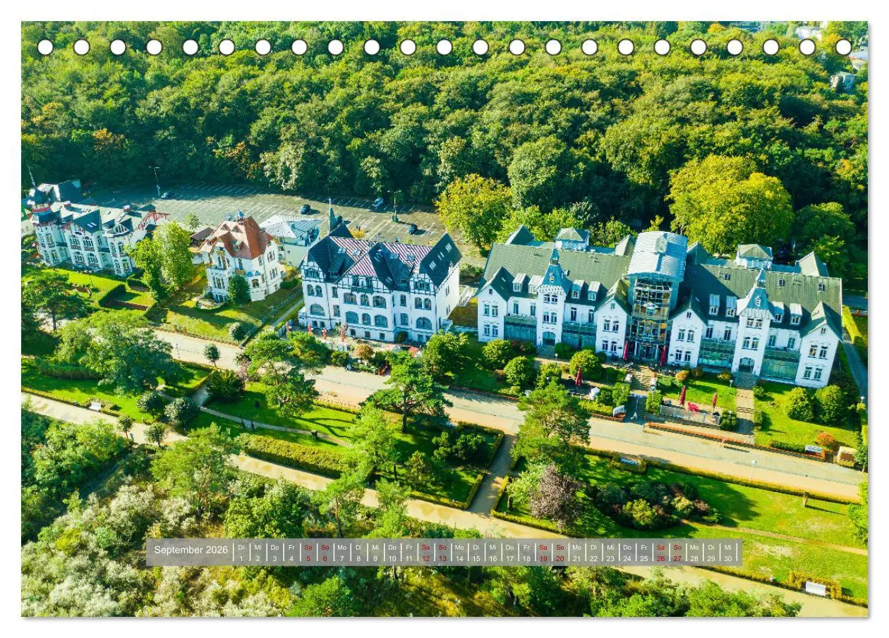 Bild: 9783457540985 | Die Ostsee von oben, Mecklenburg-Vorpommern (Tischkalender 2026 DIN...