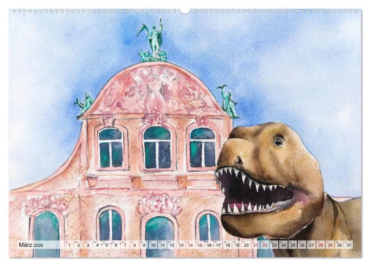 Bild: 9783457780985 | Frankfurt in Aquarell (Wandkalender 2026 DIN A2 quer), CALVENDO...