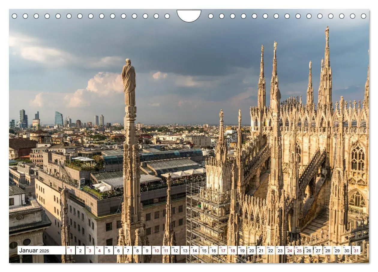 Bild: 9783457920985 | Italien - Mailand (Wandkalender 2026 DIN A4 quer), CALVENDO...