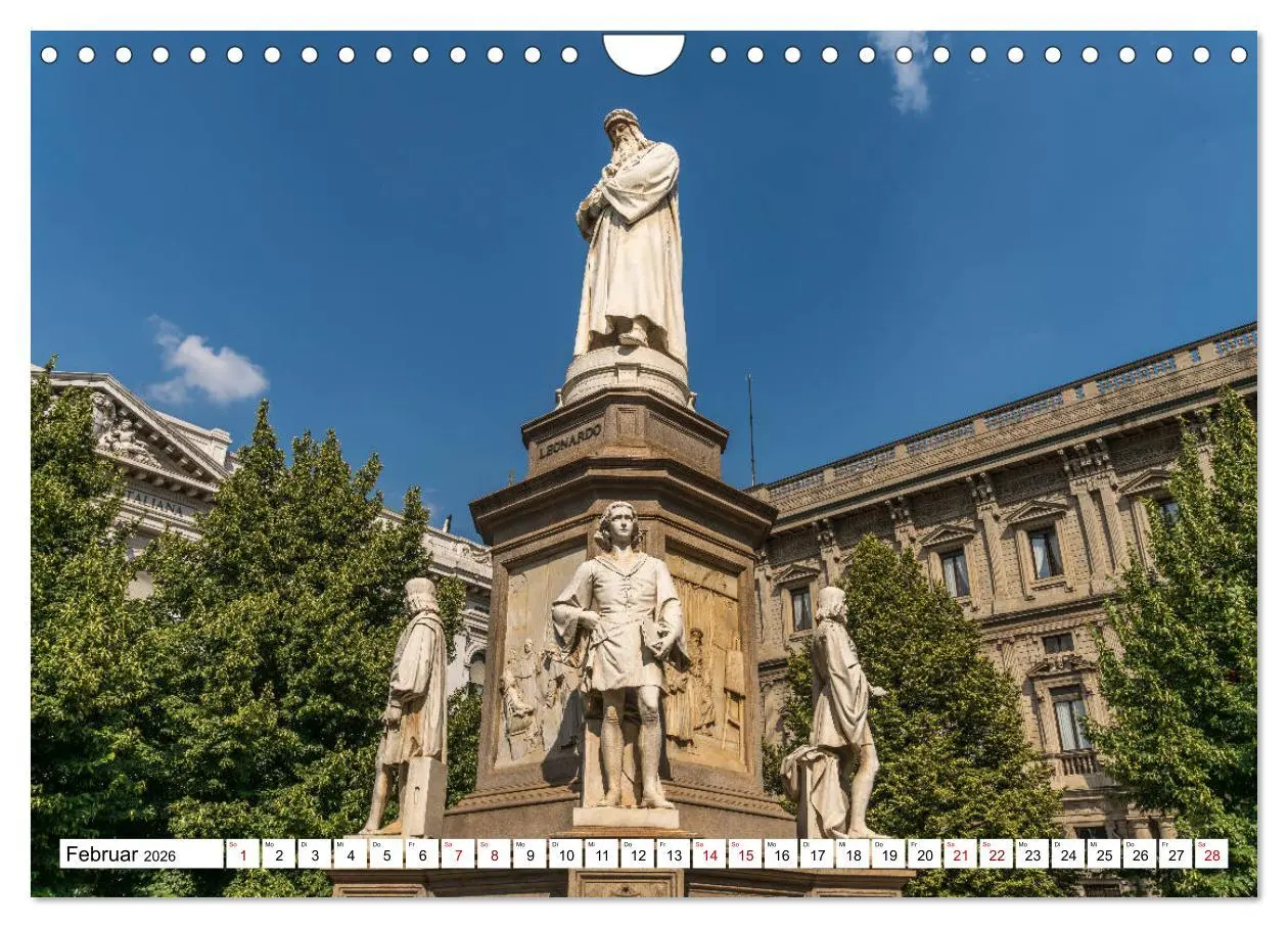 Bild: 9783457920985 | Italien - Mailand (Wandkalender 2026 DIN A4 quer), CALVENDO...