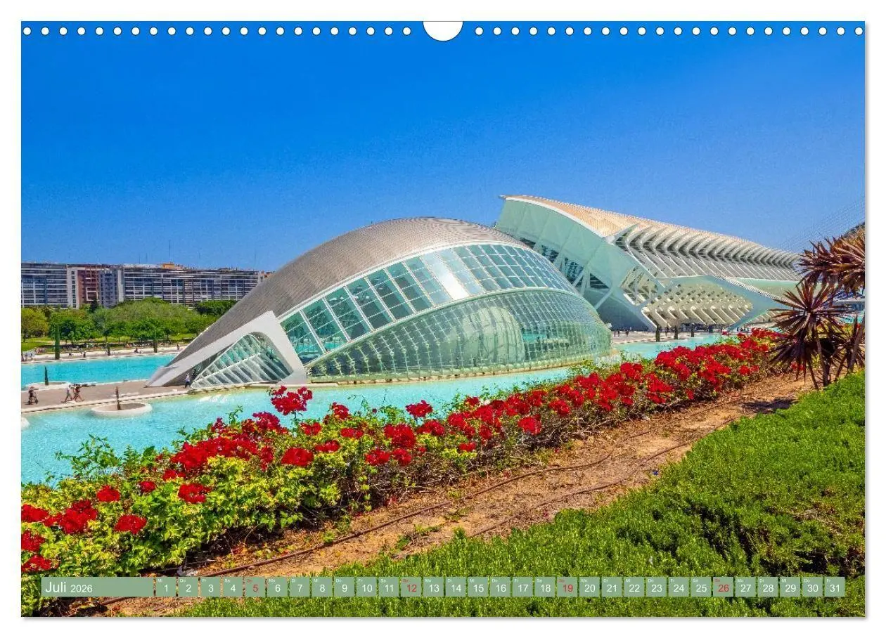 Bild: 9783516700985 | Zauberhaftes Valencia (Wandkalender 2026 DIN A3 quer), CALVENDO...