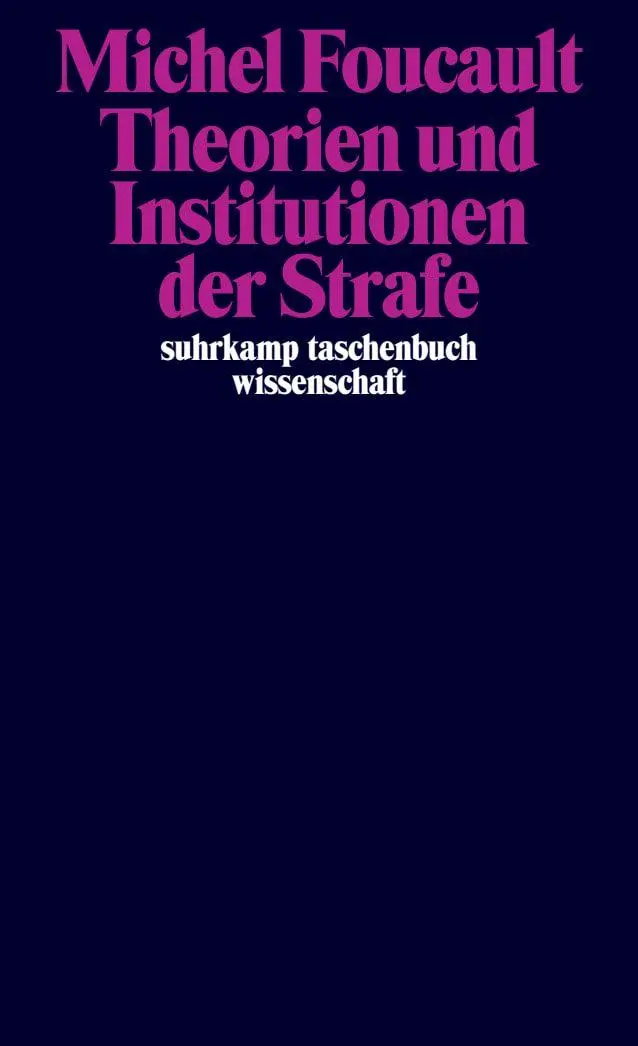 Cover: 9783518300985 | Theorien und Institutionen der Strafe | Michel Foucault | Taschenbuch