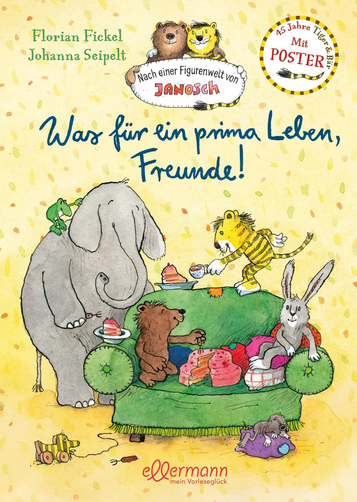 Cover: 9783751400985 | Nach einer Figurenwelt von Janosch. Was für ein prima Leben, Freunde!