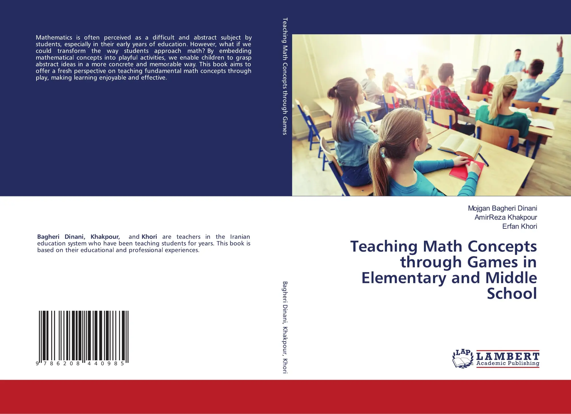 Cover: 9786208440985 | Teaching Math Concepts through Games in Elementary and Middle School