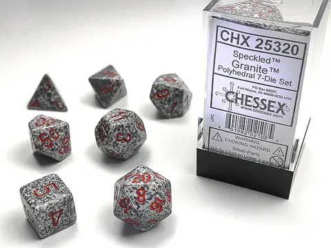 Cover: 601982021085 | Speckled® Polyhedral Granite™ 7-Die Set | deutsch | Chessex